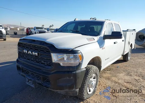 2022 Ram 2500 Tradesman 4X4 8' Box from USA, damaged, VIN 3C6UR5HJXNG354426